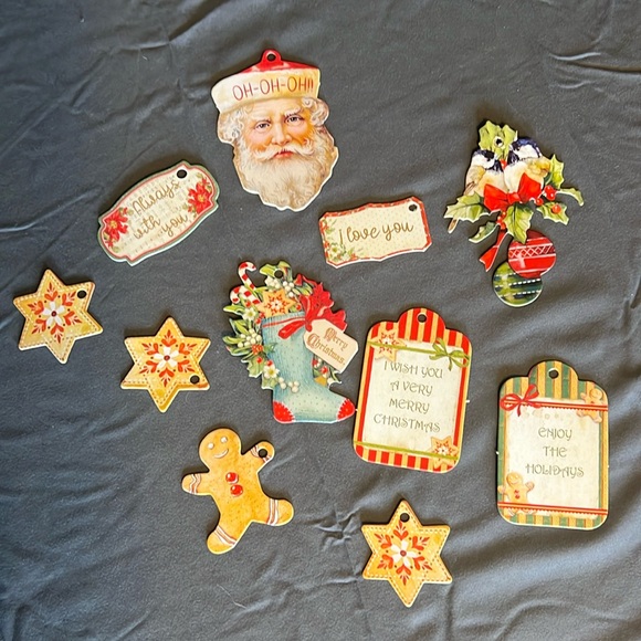 christmas Other - Vintage Christmas Tags